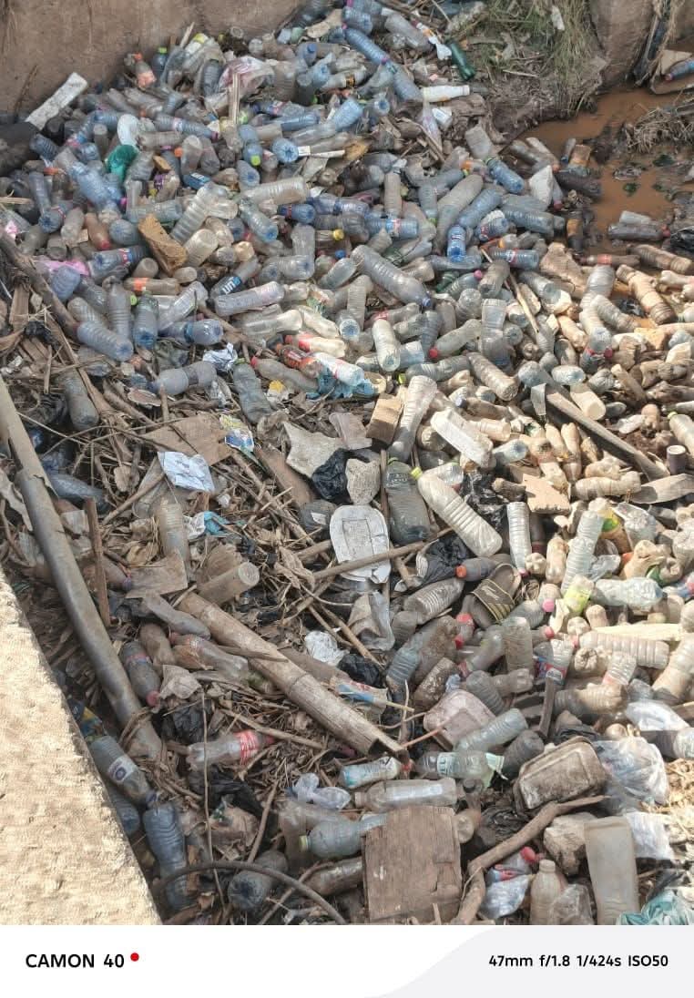 Illegal dumping reported on TrashDrop: Bridge blockage · Accra